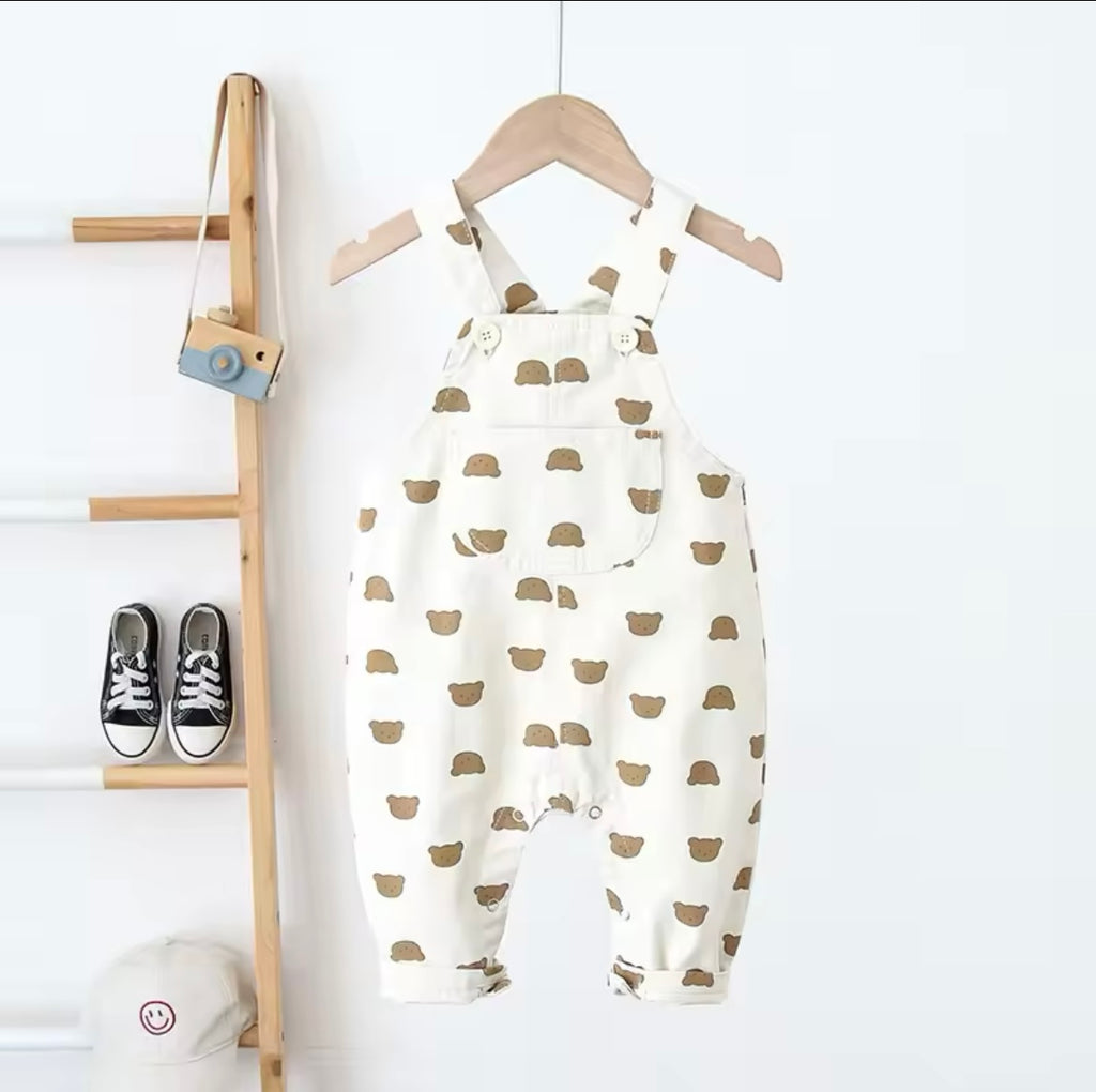 Bear Dungarees Light Beige