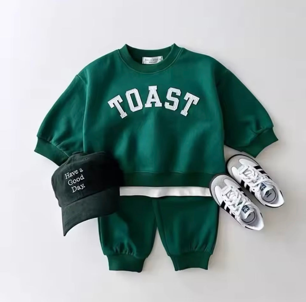 Toast Tracksuit Green