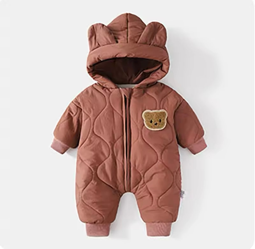 Padded Snowsuit Coffee