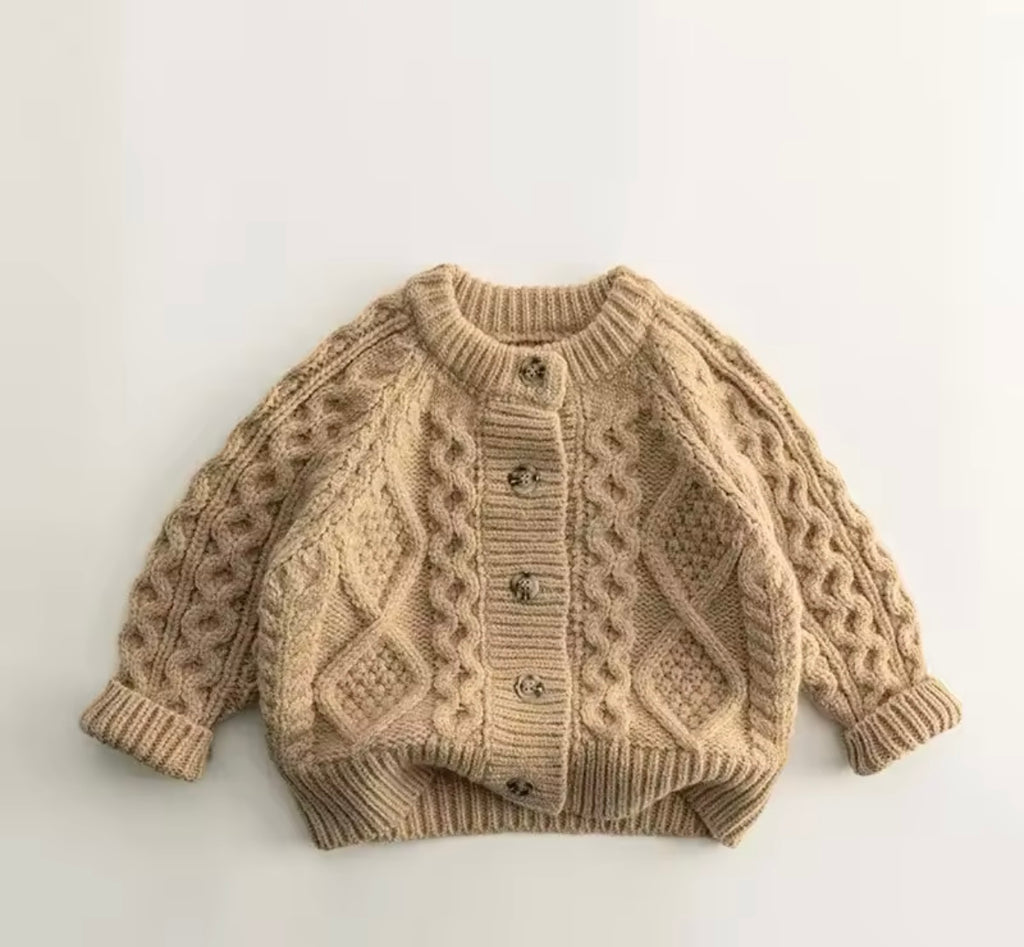 Unisex Cardigan Beige