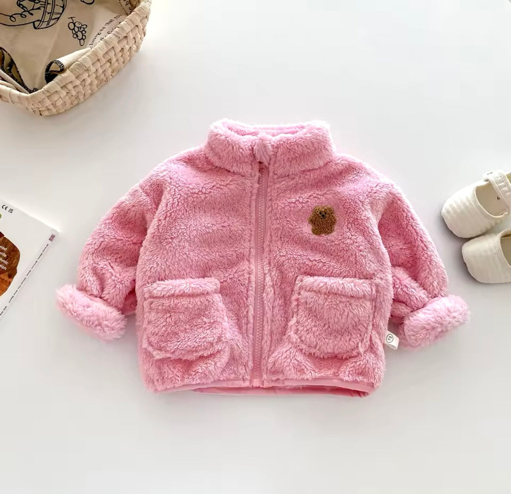 Bear Fleece Pink